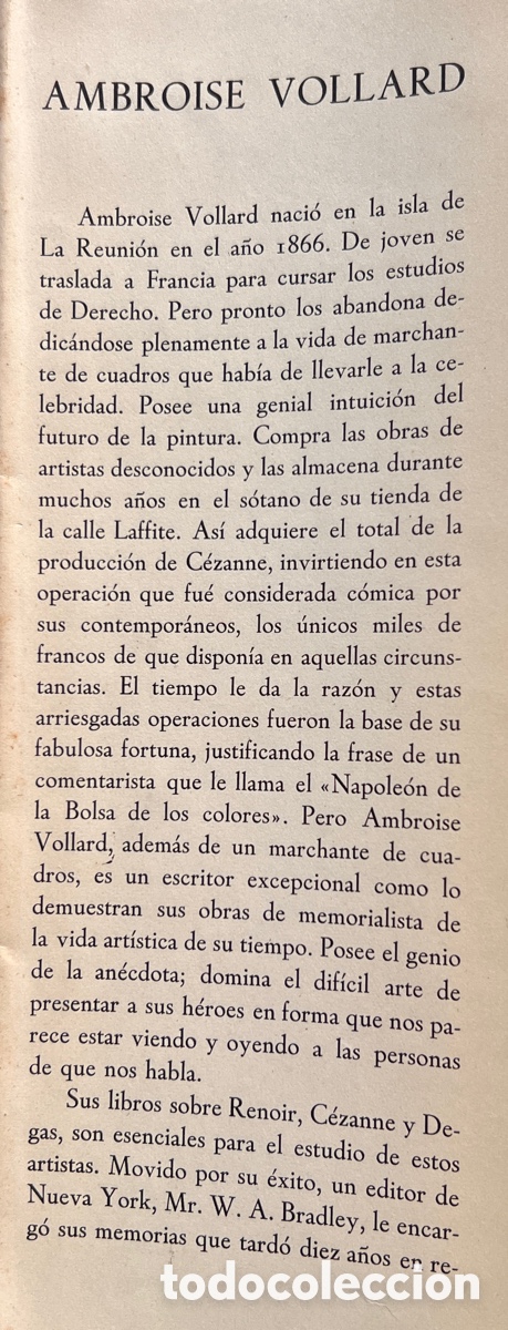 Libros de segunda mano: MEMORIAS DE UN VENDEDOR DE CUADROS - Foto 5