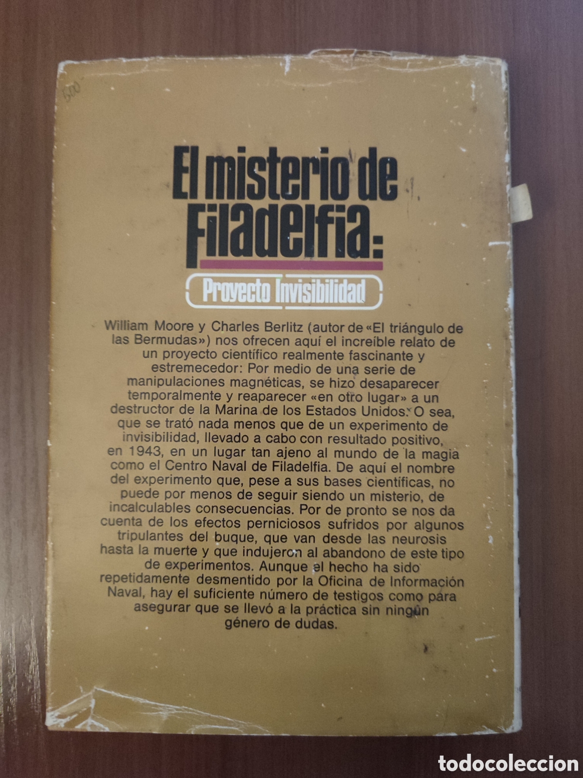 Libros de segunda mano: El misterio de Filadelfia. William Moore - Foto 2