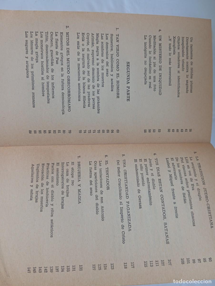 Libros de segunda mano: Demonolog&iacute;a, David Ordaz. Bruguera 1977 - Foto 3