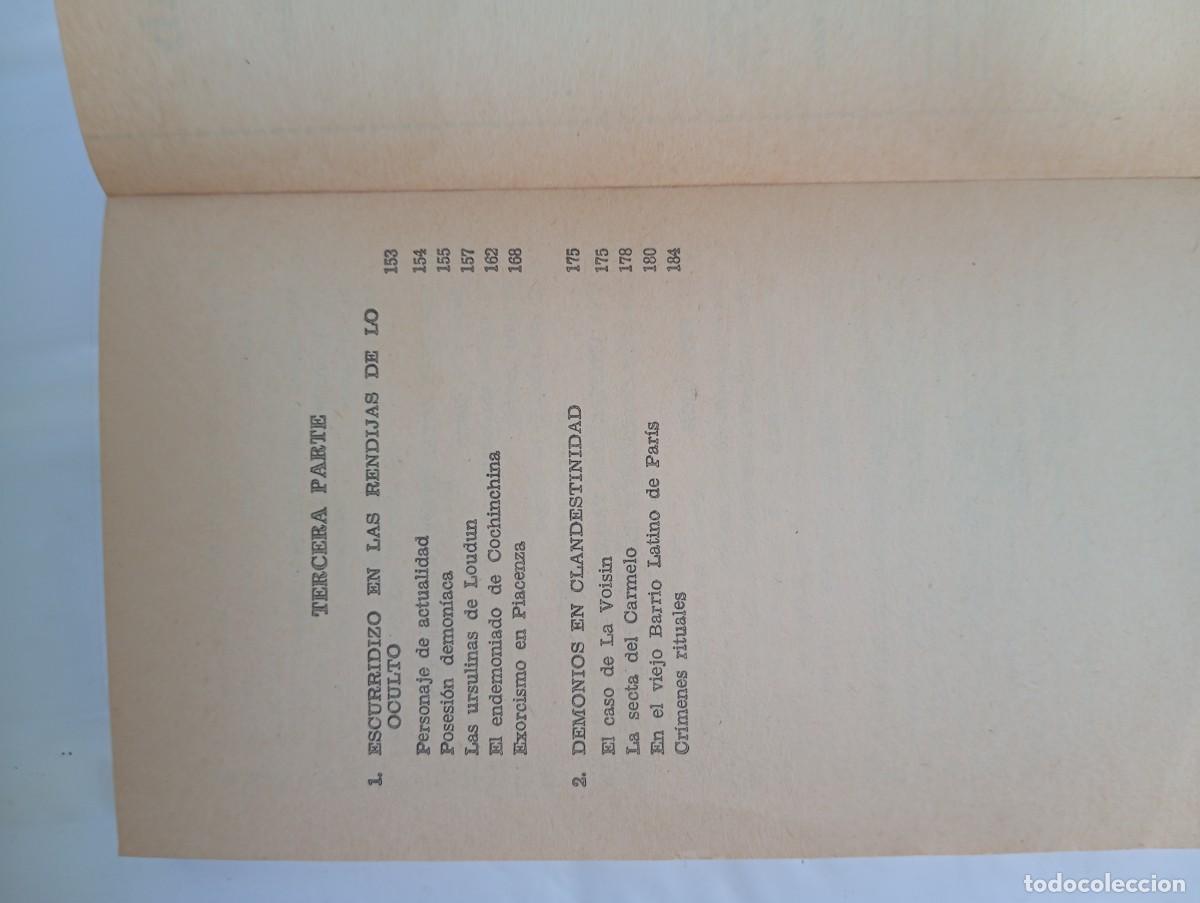 Libros de segunda mano: Demonolog&iacute;a, David Ordaz. Bruguera 1977 - Foto 4