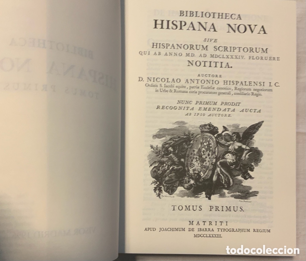 Libros de segunda mano: Bibliotheca Hispana Nova. Nicol&aacute;s Antonio. Visor - Foto 4
