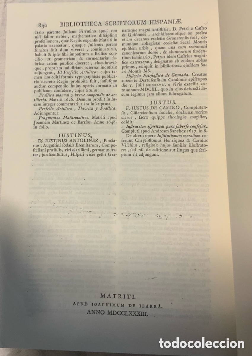 Libros de segunda mano: Bibliotheca Hispana Nova. Nicol&aacute;s Antonio. Visor - Foto 7