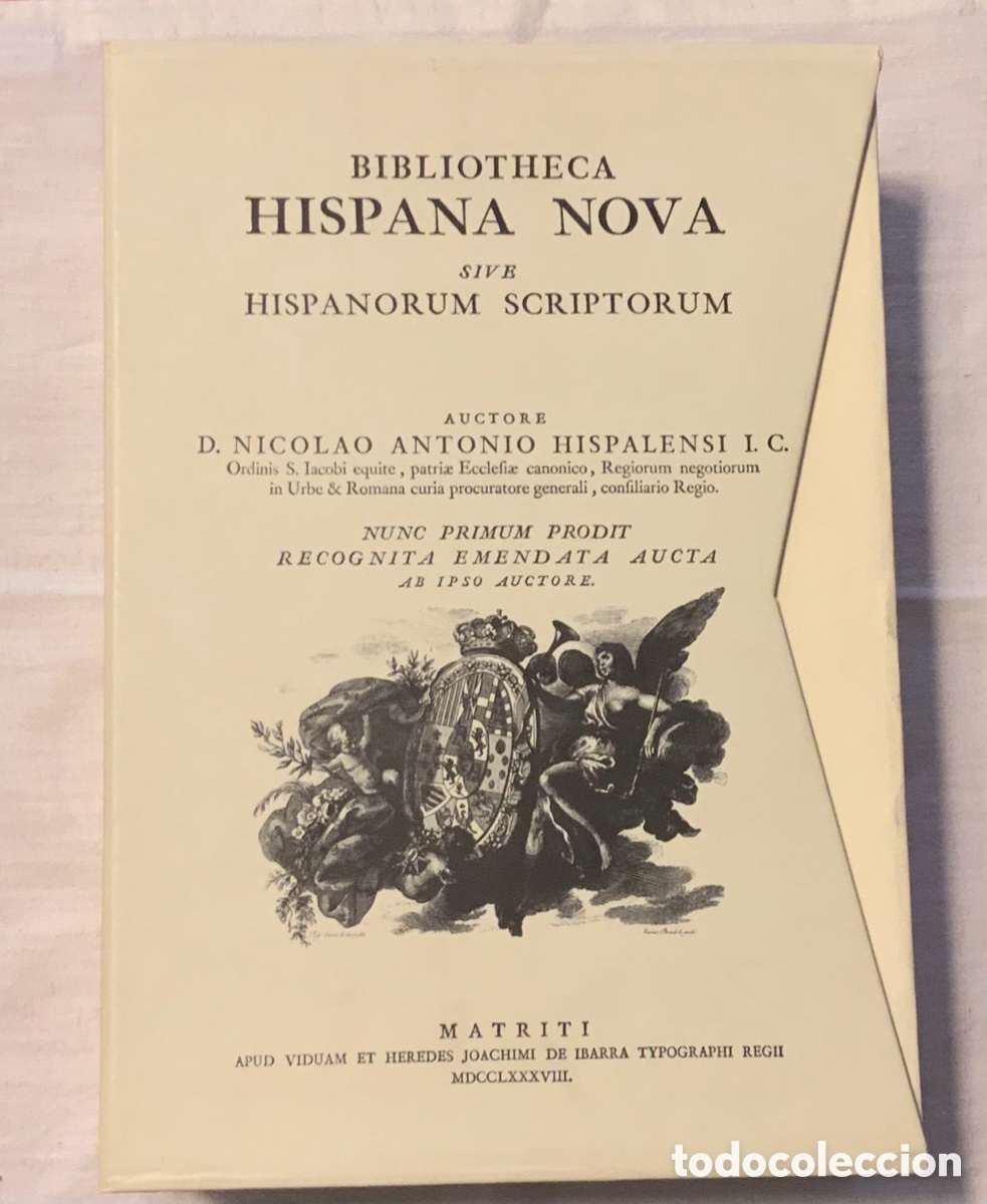 Libros de segunda mano: Bibliotheca Hispana Nova. Nicol&aacute;s Antonio. Visor - Foto 1