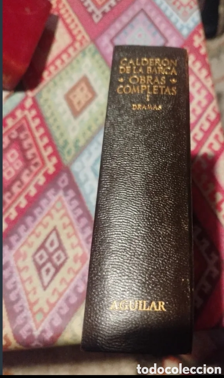 Libros de segunda mano: Libro de Aguilar en piel - Foto 1