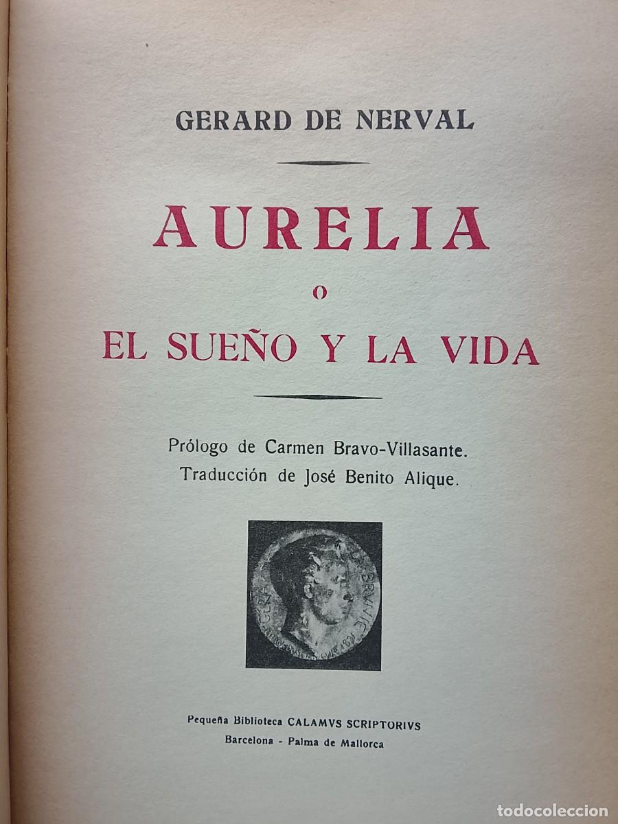 Libros de segunda mano: Aurelia o el sue&ntilde;o y la vida. Gerard de Nerval - Foto 2