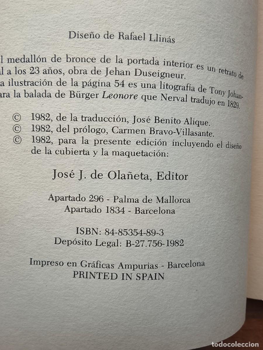 Libros de segunda mano: Aurelia o el sue&ntilde;o y la vida. Gerard de Nerval - Foto 3