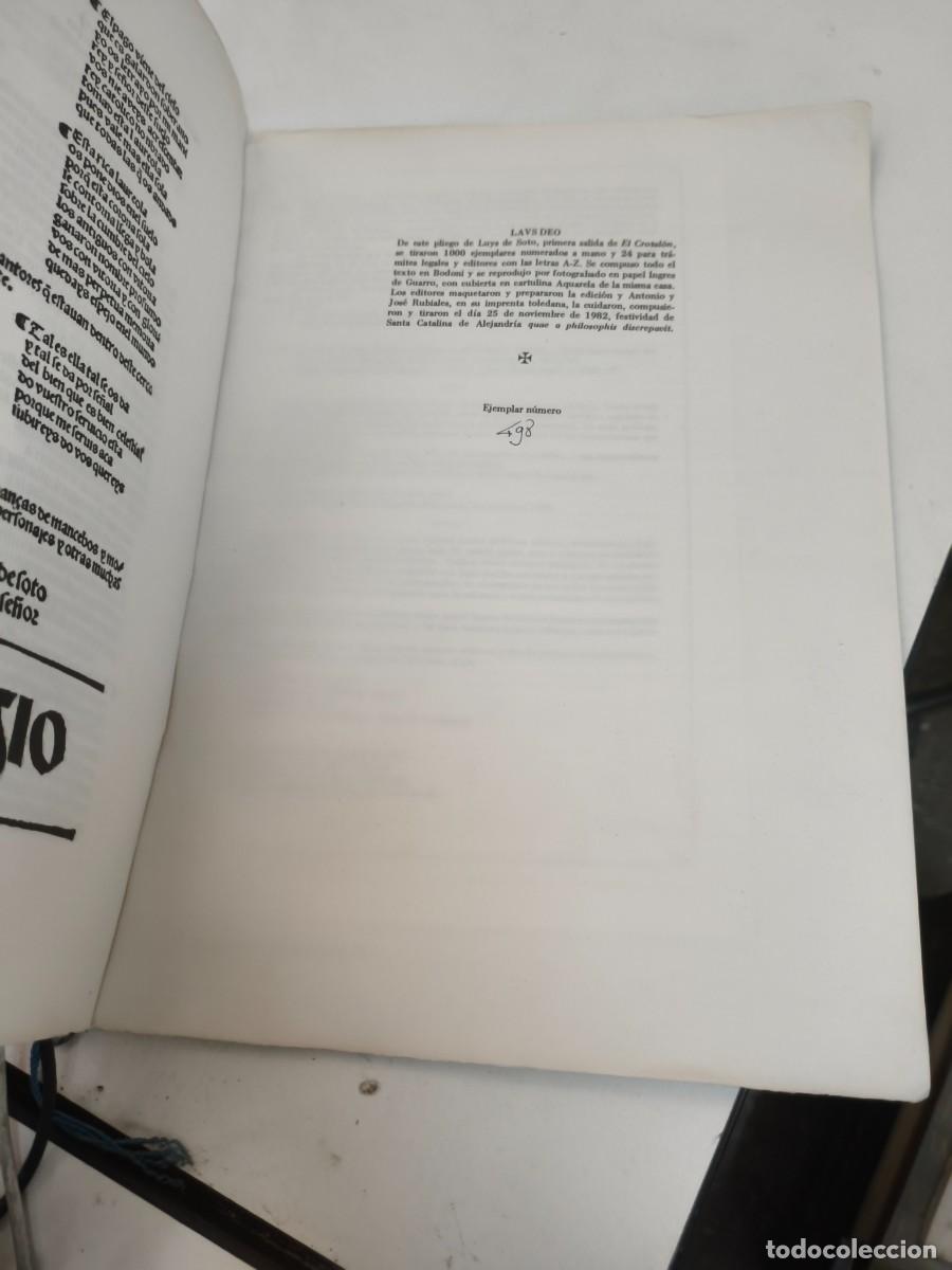 Libros de segunda mano: LUIS DE SOTO &ndash; EL RECIBIMIENTO &ndash; 1513 &ndash; FACSIMIL - Foto 3