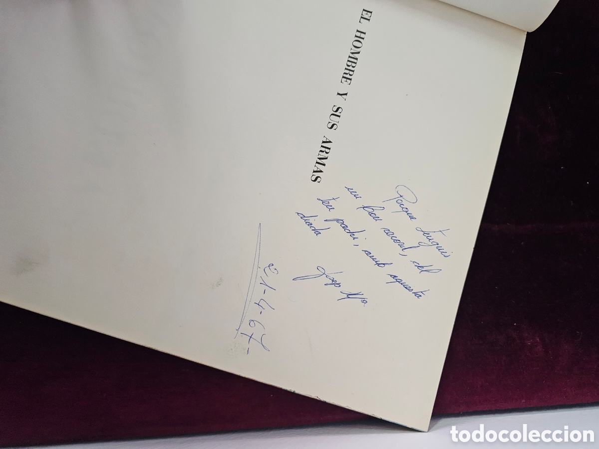 Libros de segunda mano: El hombre y sus armas 1967. Militar - Foto 2