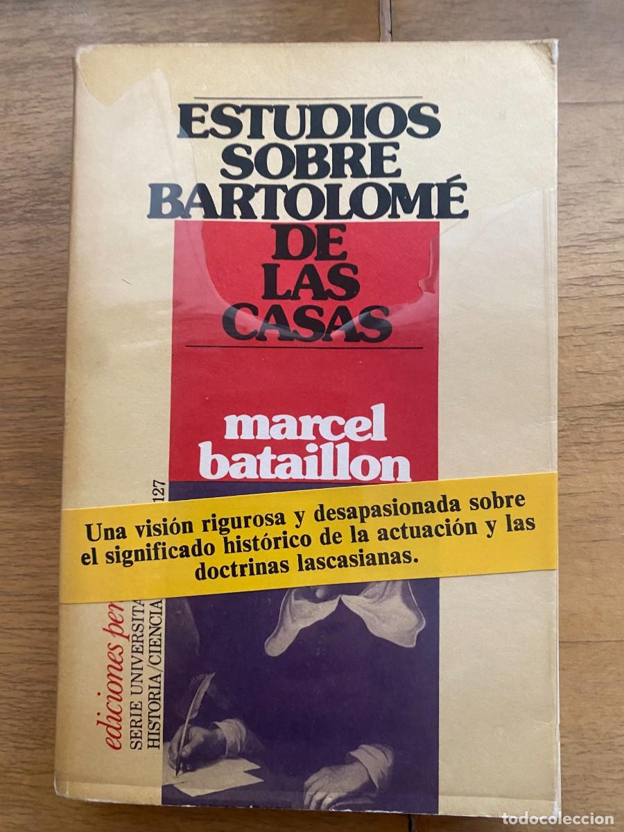 Libros de segunda mano: Marcel Bataillon, Estudios sobre Bartolom&eacute; de las Casas, Cr&iacute;tica - Foto 1