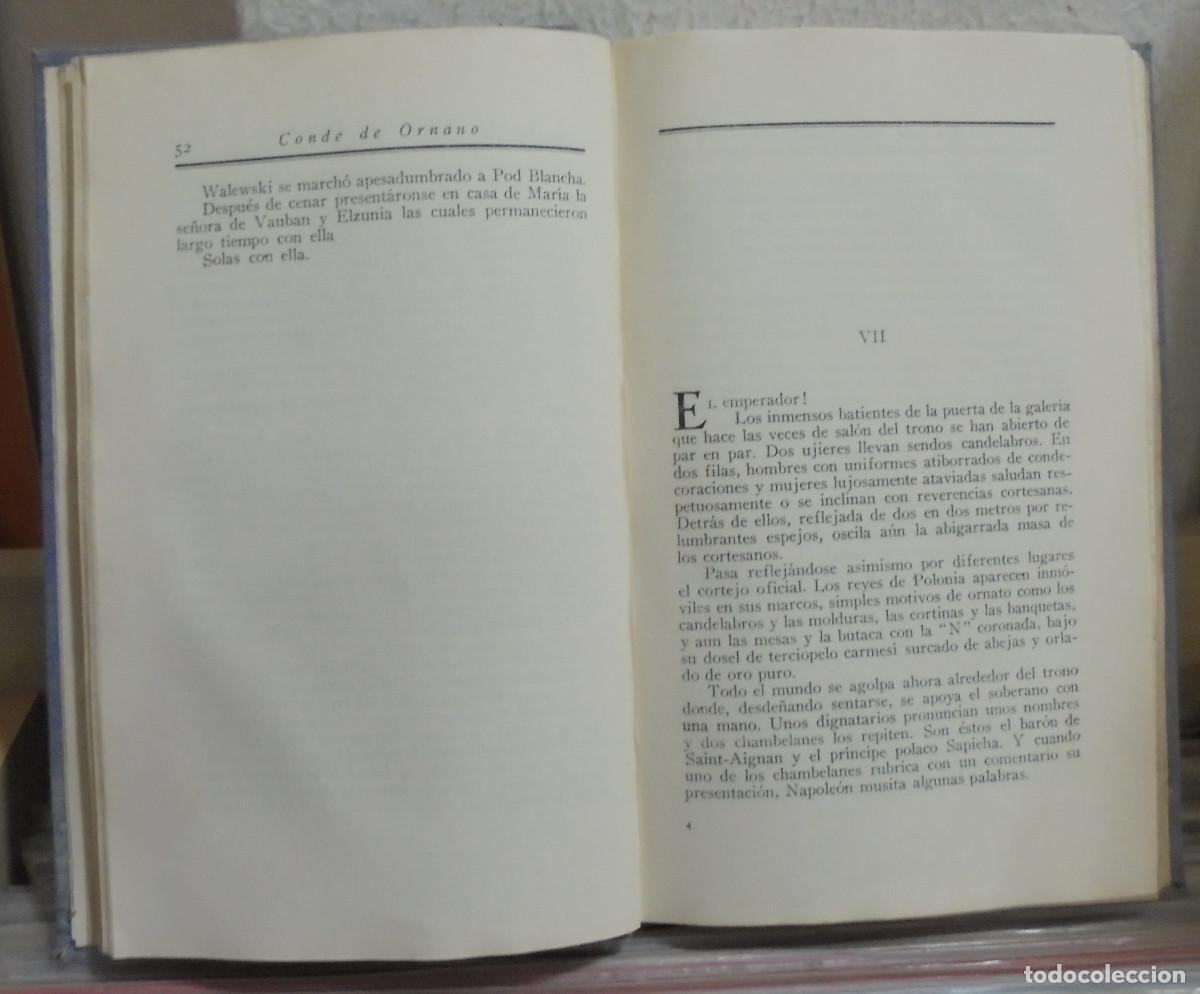 Libros de segunda mano: La esposa polaca de Napole&oacute;n. Conde de Ornano - Foto 3