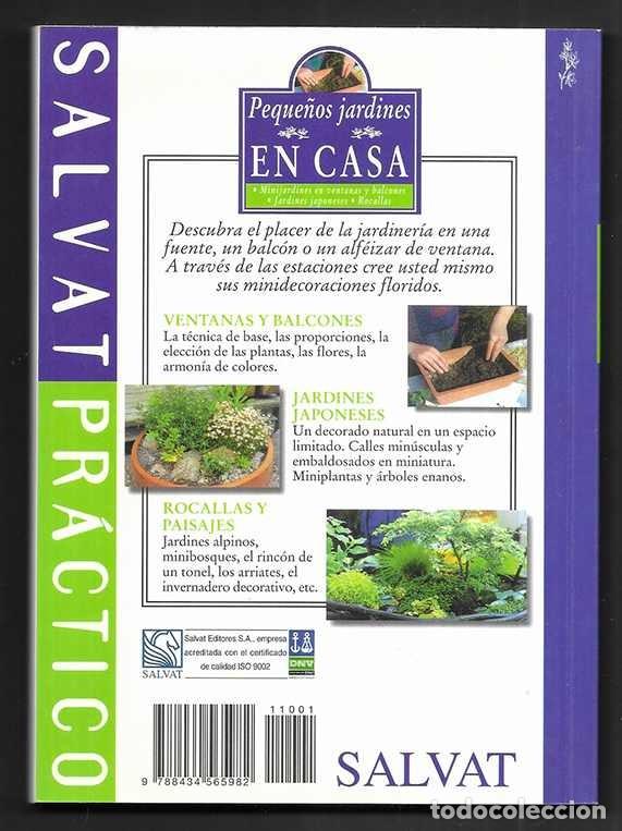 Libros de segunda mano: Peque&ntilde;os Jardines en Casa Salvat Pr&aacute;ctico - Foto 2