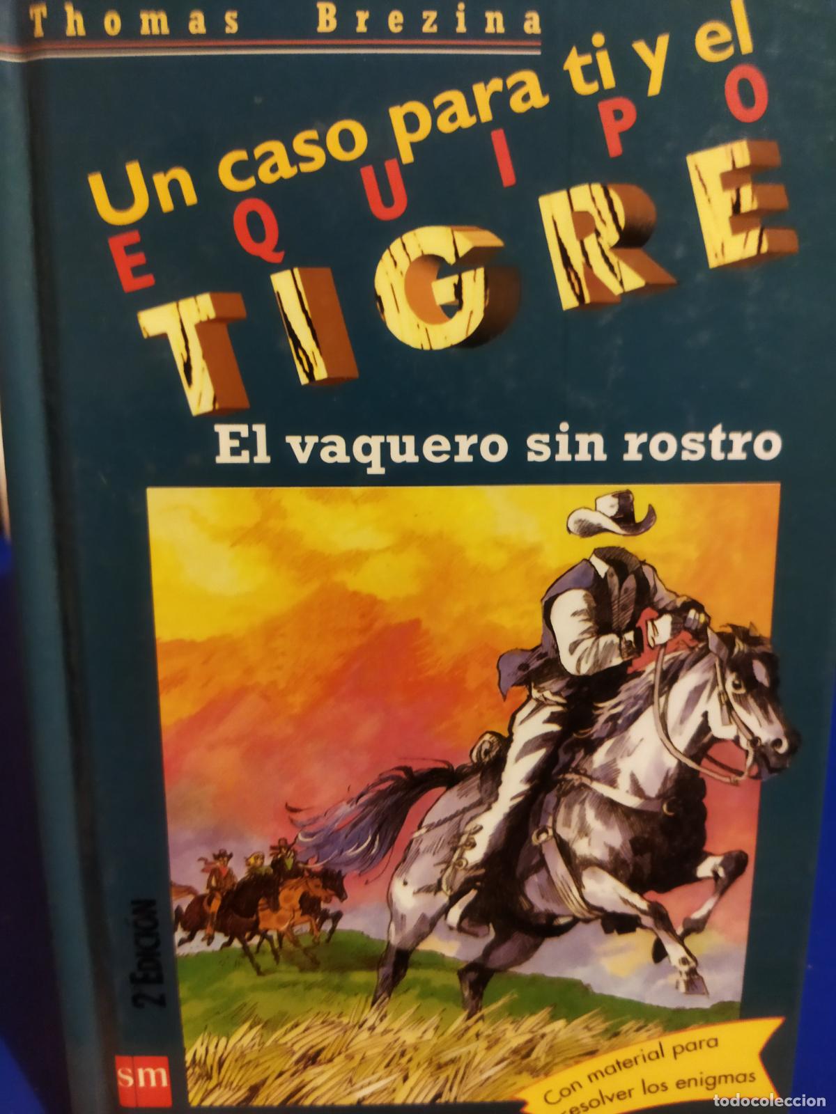 Libros de segunda mano: El vaquero sin rostro Thomas Brezina - Foto 1