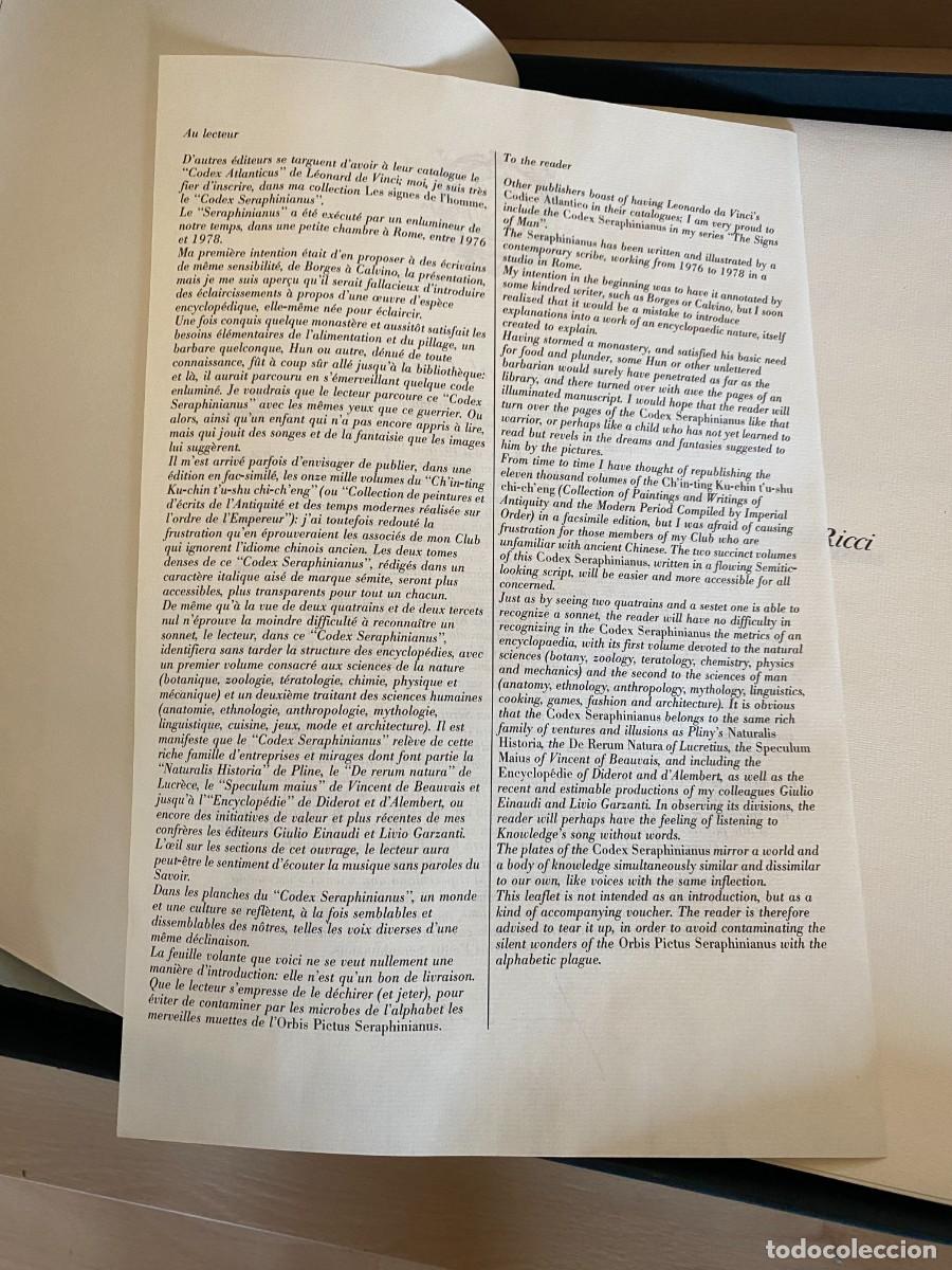 Libros de segunda mano: Codex seraphinianus Tapa dura &ndash; 1981 Edici&oacute;n en Lat&iacute;n - Foto 13