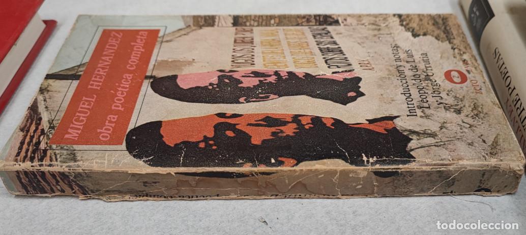 Libros de segunda mano: MIGUEL HERNANDEZ, OBRA POETICA COMPLETA, ZERO ZYX 1979, LIBRO - Foto 2