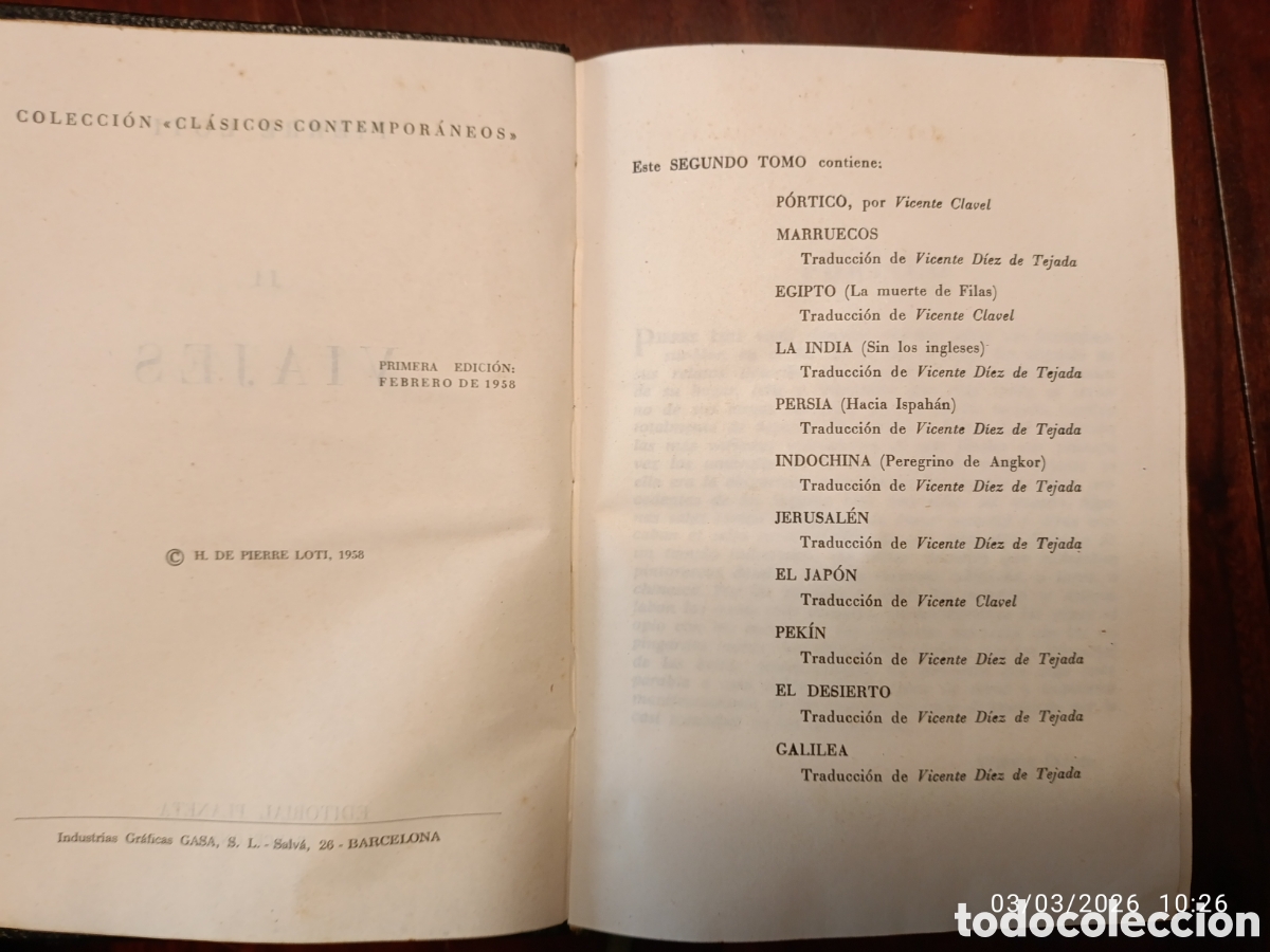 Libros de segunda mano: Pierre Loti. Viajes y Novelas. 1961 - Foto 5