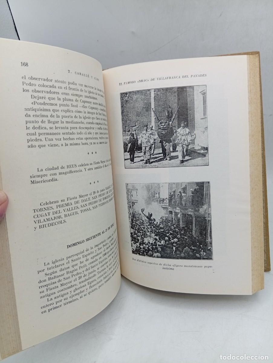 Libros de segunda mano: FOLKLORE CATALAN. TOMAS CABALLE Y CLOS. EDITORIAL FREIXINET. 1947. PAGS : 271. - Foto 5