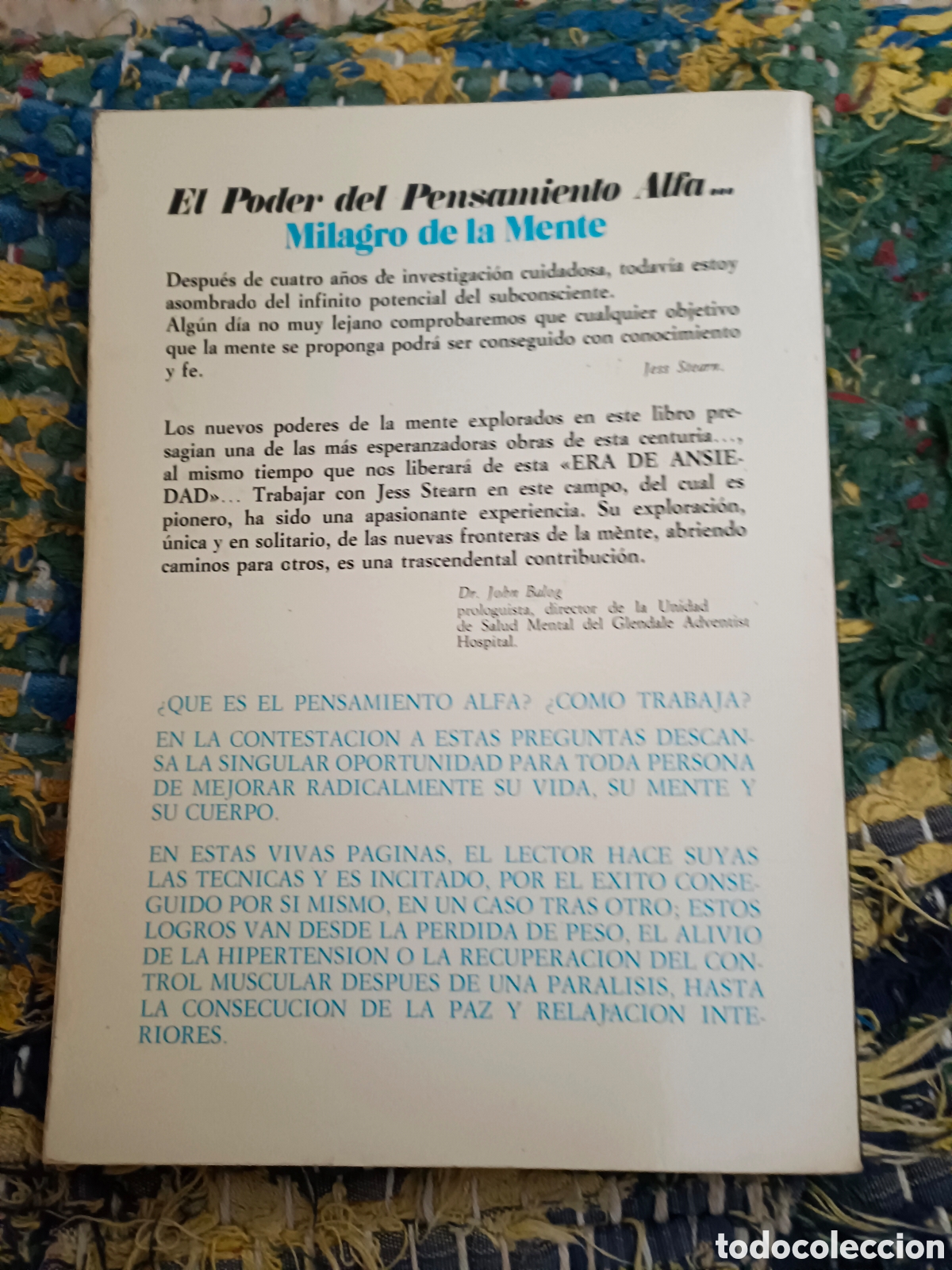 Libros de segunda mano: El Poder del Pensamiento Alfa - Foto 3