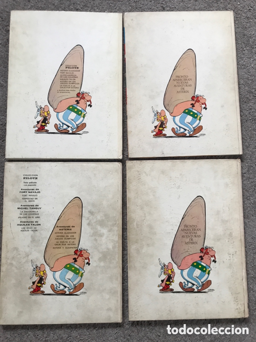 Libros de segunda mano: 4 asterix / 1968-69 pilote - Foto 3