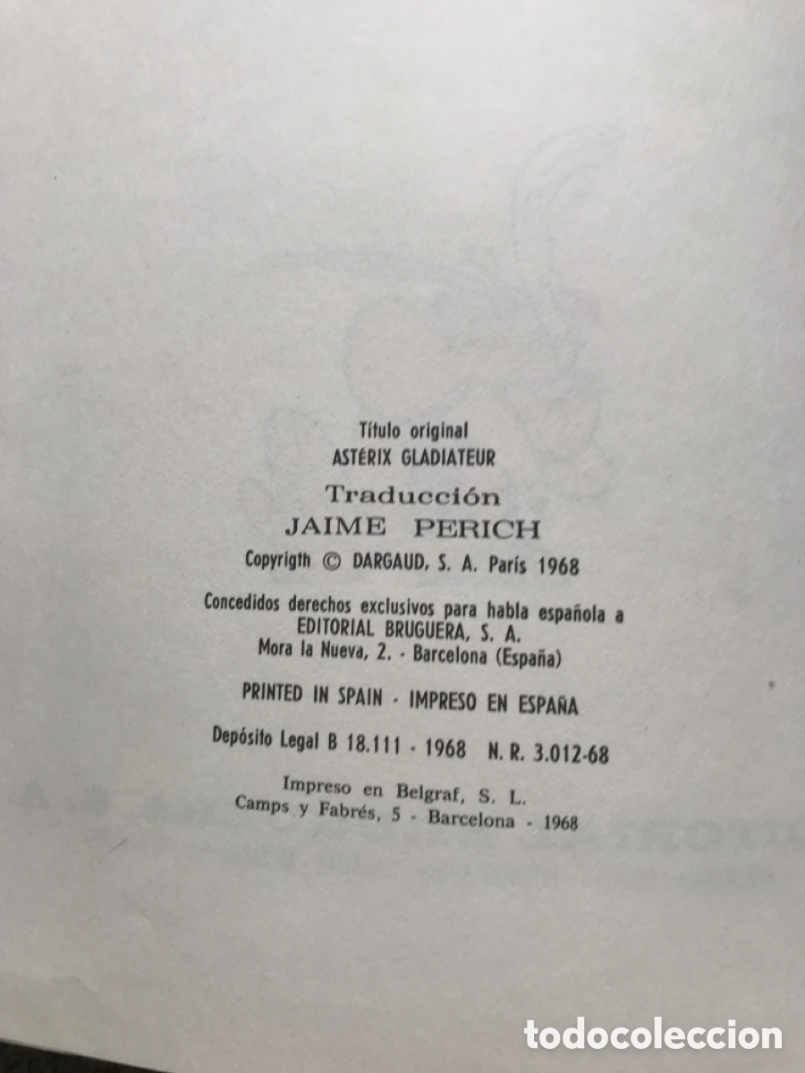 Libros de segunda mano: 4 asterix / 1968-69 pilote - Foto 5