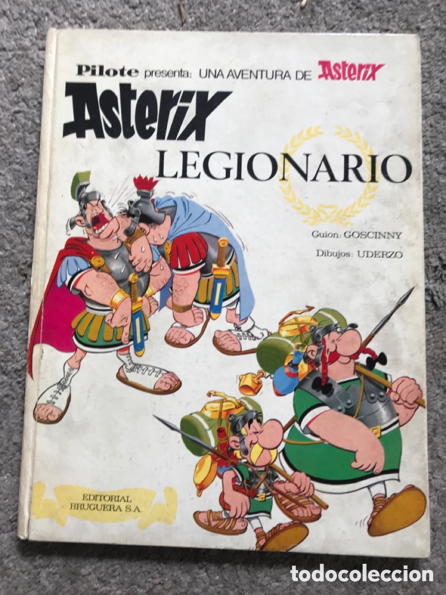 Libros de segunda mano: 4 asterix / 1968-69 pilote - Foto 8