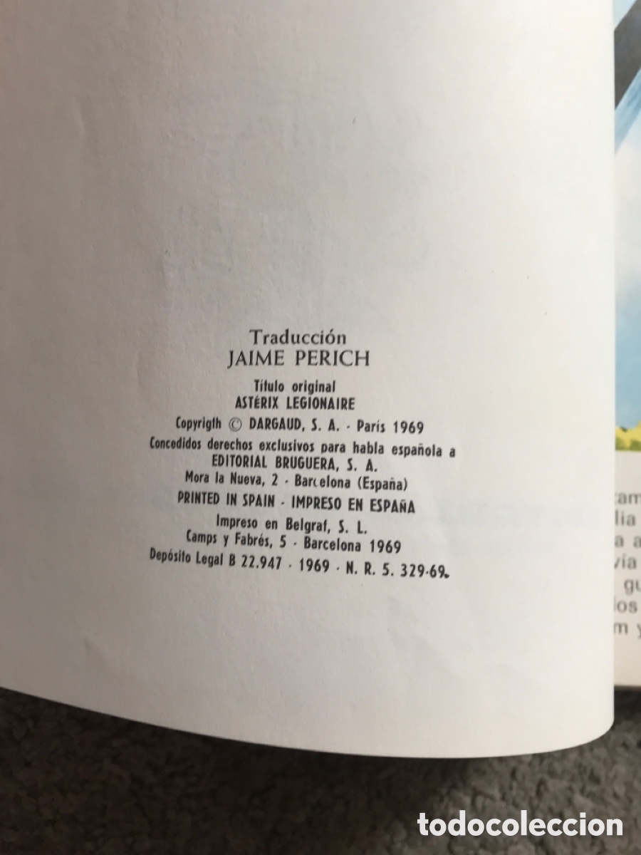 Libros de segunda mano: 4 asterix / 1968-69 pilote - Foto 9