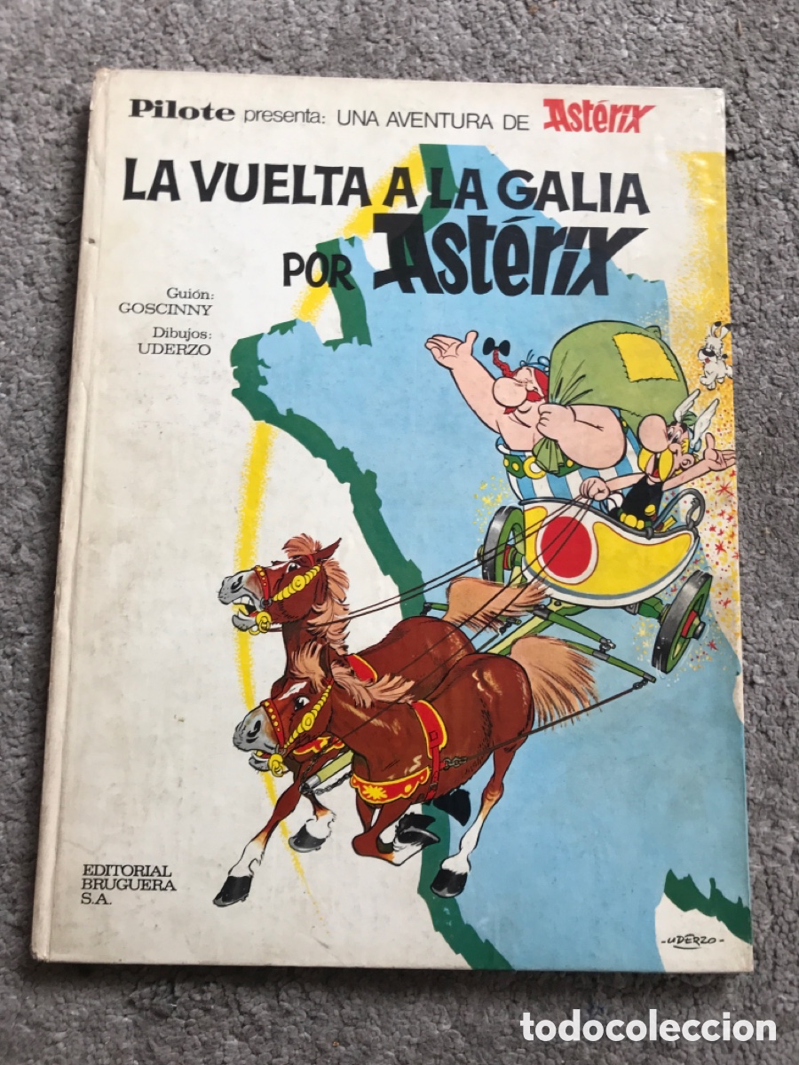 Libros de segunda mano: 4 asterix / 1968-69 pilote - Foto 10