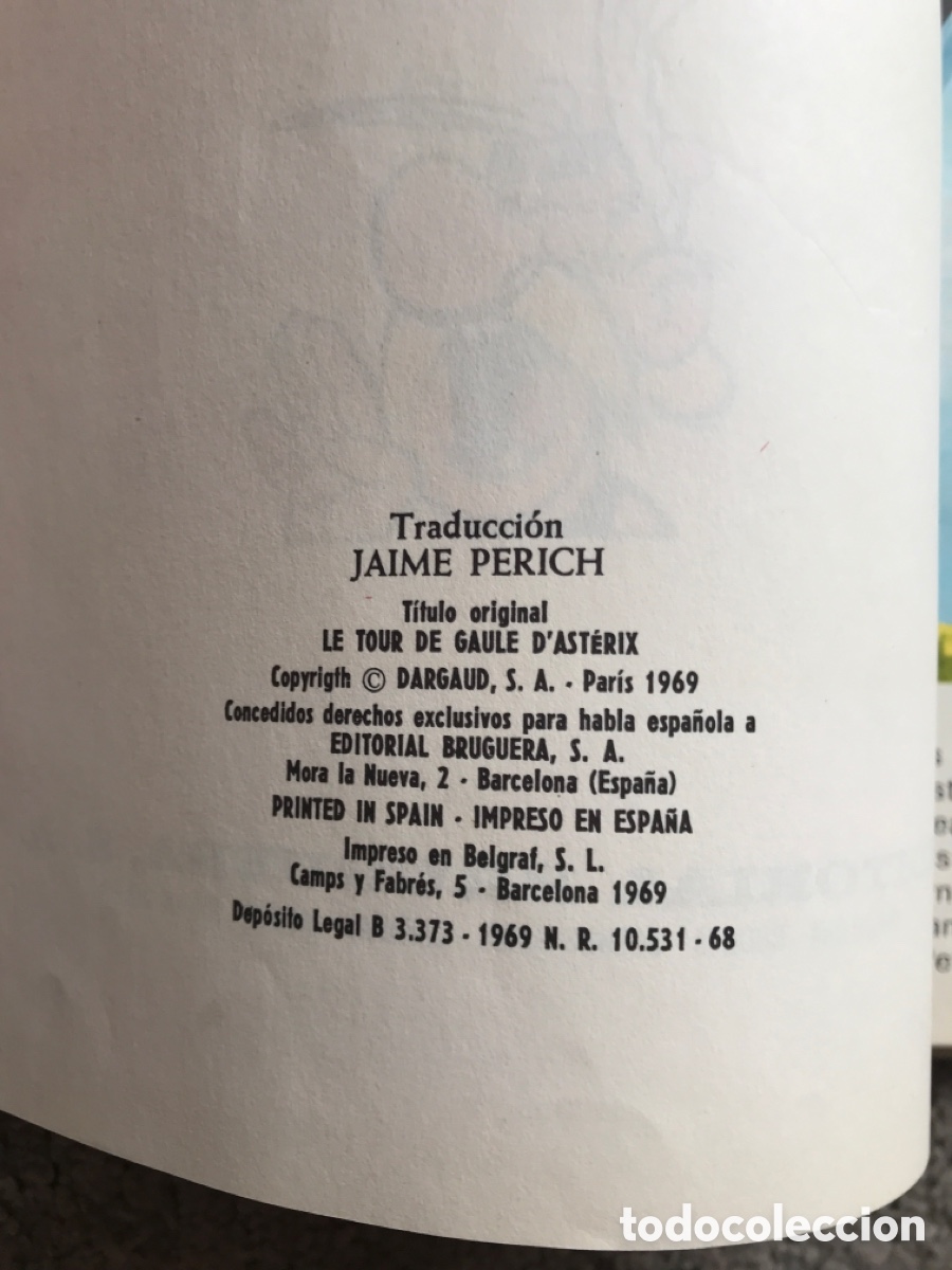 Libros de segunda mano: 4 asterix / 1968-69 pilote - Foto 11
