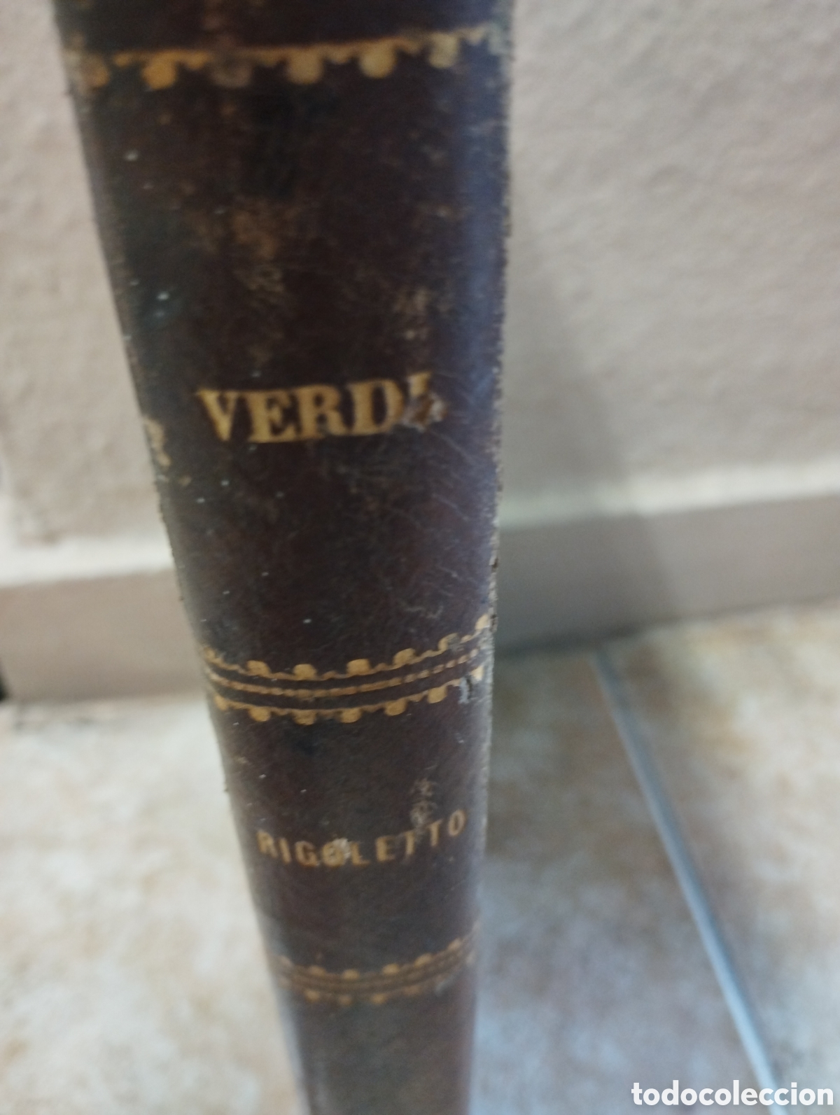 Libros de segunda mano: Rigoletto Giuseppe Verdi antiguo libro - Foto 2