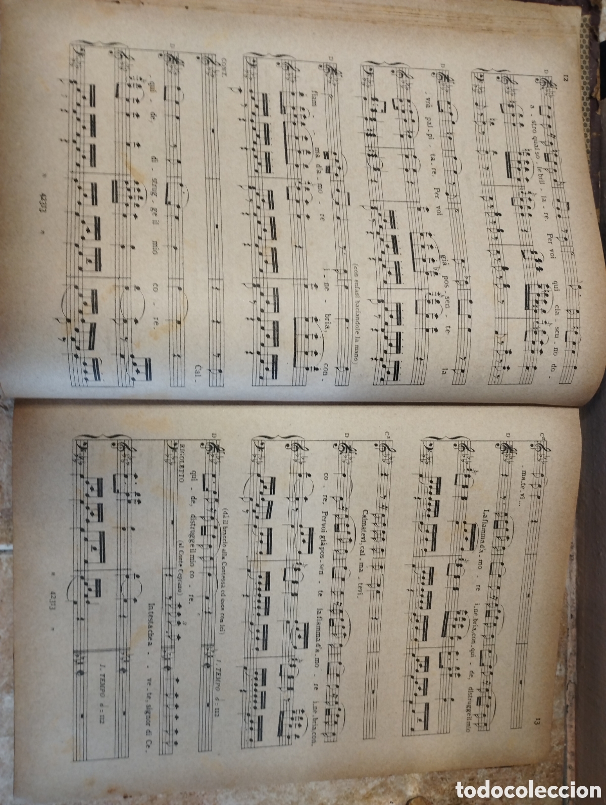Libros de segunda mano: Rigoletto Giuseppe Verdi antiguo libro - Foto 5