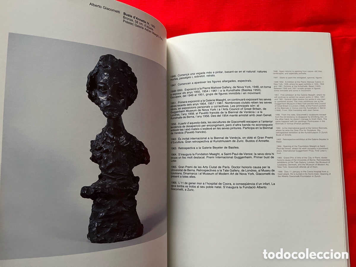 Libros de segunda mano: Libro A Joan Mir&oacute;. - En catal&aacute;n, franc&eacute;s e ingl&eacute;s - Foto 10