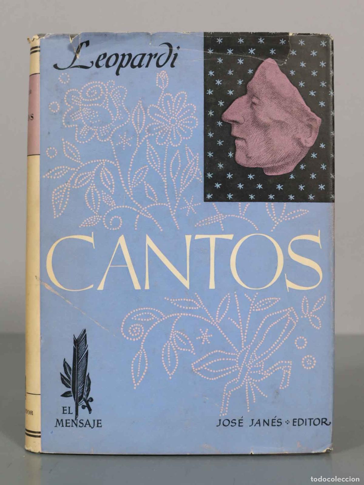 Livres d'occasion: Leopardi. CANTOS. JOSE JANES.