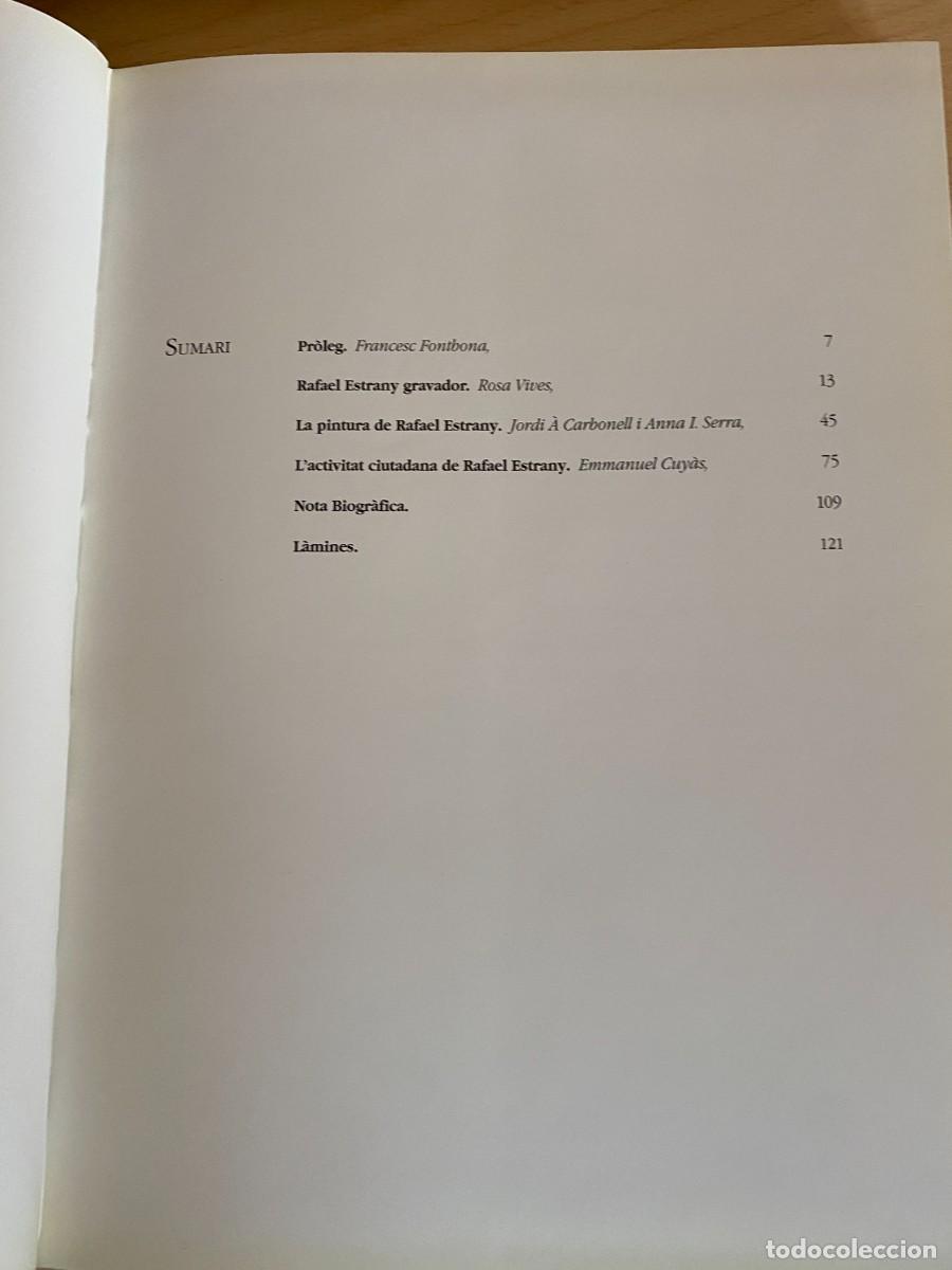 Libros de segunda mano: Rafael Estrany, monografias ars, ed Ausa 1997 - Foto 6