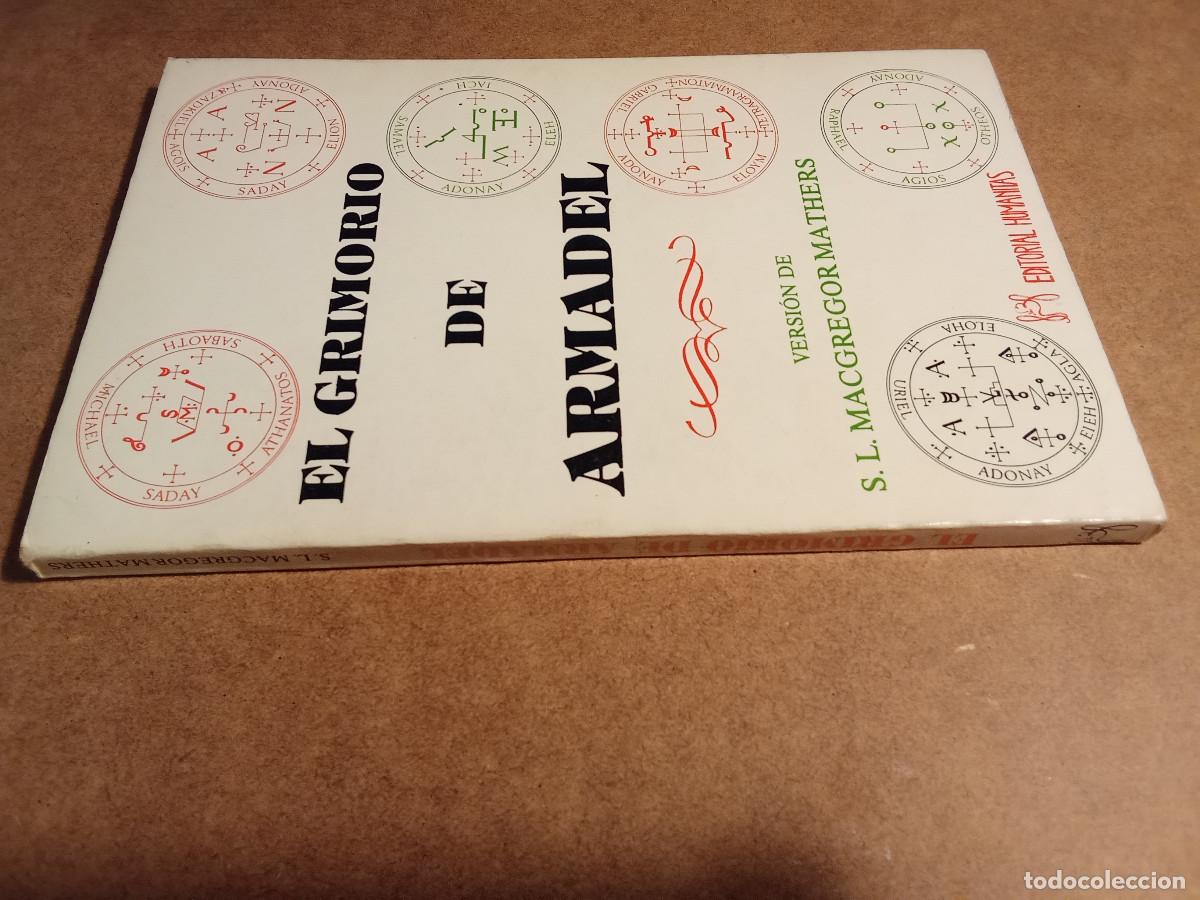 Libros de segunda mano: El grimorio de Armadel - Versi&oacute;n de S. L. Macgregor Mathers (Ed. Humanitas) - Foto 3