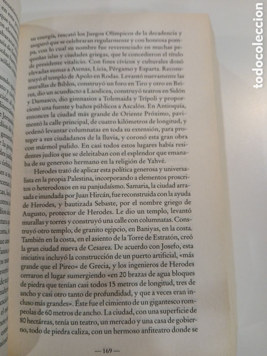 Libros de segunda mano: La Historia de los Jud&iacute;os. Paul Johnson. - Foto 9