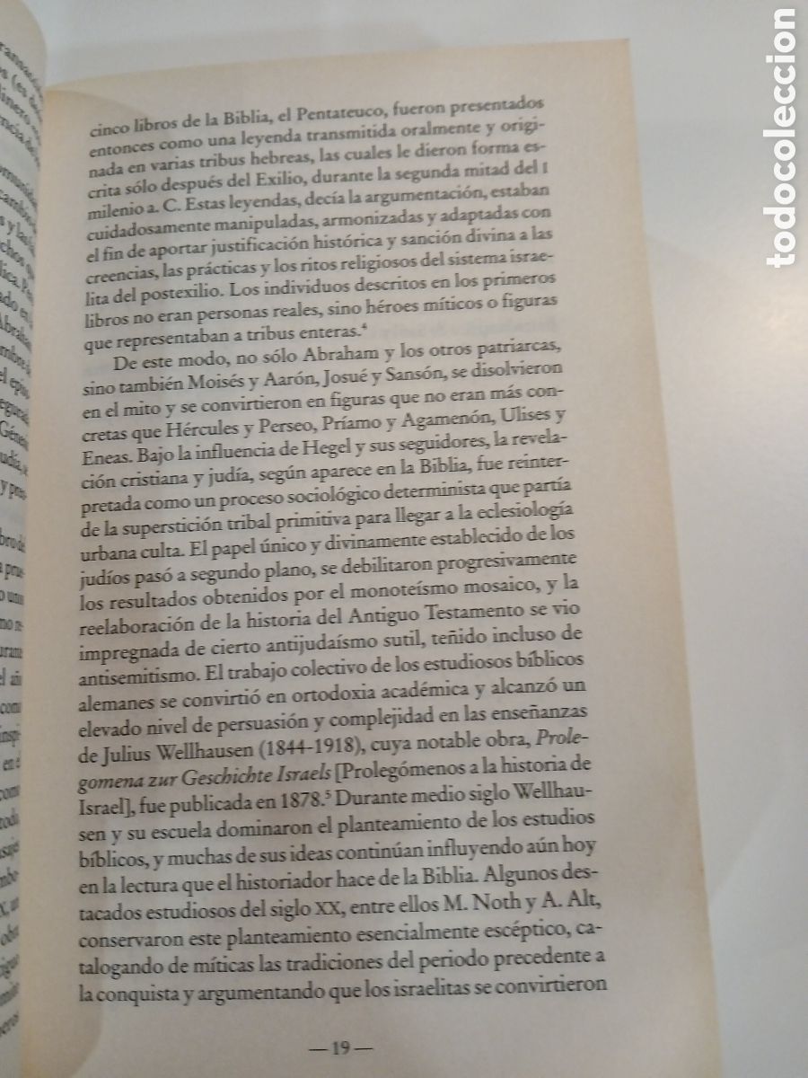 Libros de segunda mano: La Historia de los Jud&iacute;os. Paul Johnson. - Foto 12