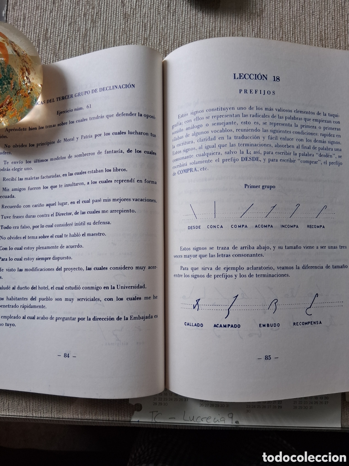 Libros de segunda mano: M&eacute;todo caballero de taquigrafia - Foto 2