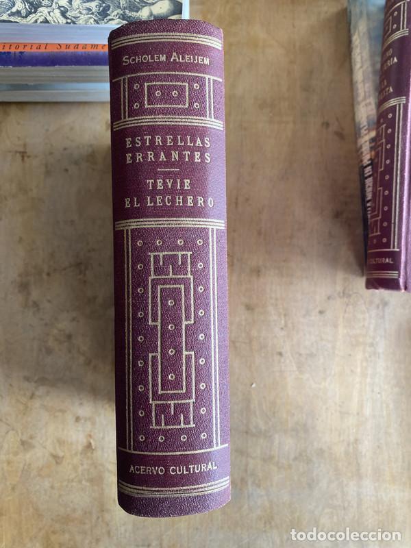 Libros de segunda mano: Estrellas errantes; Tevie el lechero - Aleijem Scholem - Foto 1