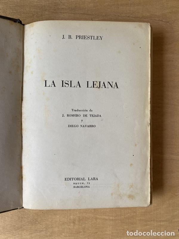 Livros em segunda m&atilde;o: La isla lejana - Priestley J. B