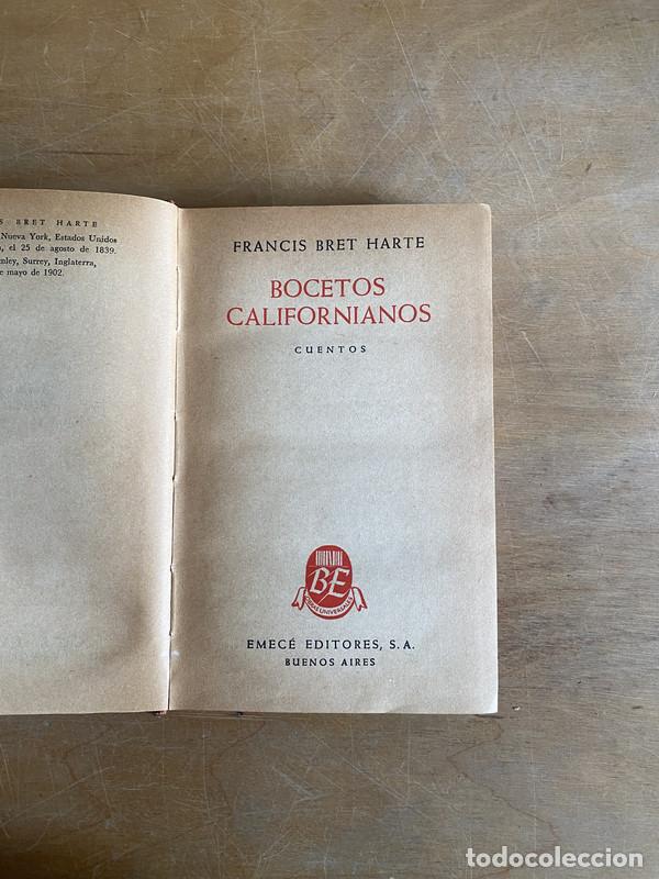 Libros de segunda mano: Bocetos californianos - Bret Harte Francis - Foto 1