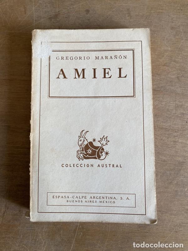 Libros de segunda mano: Amiel - Mara&ntilde;on Gregorio - Foto 1