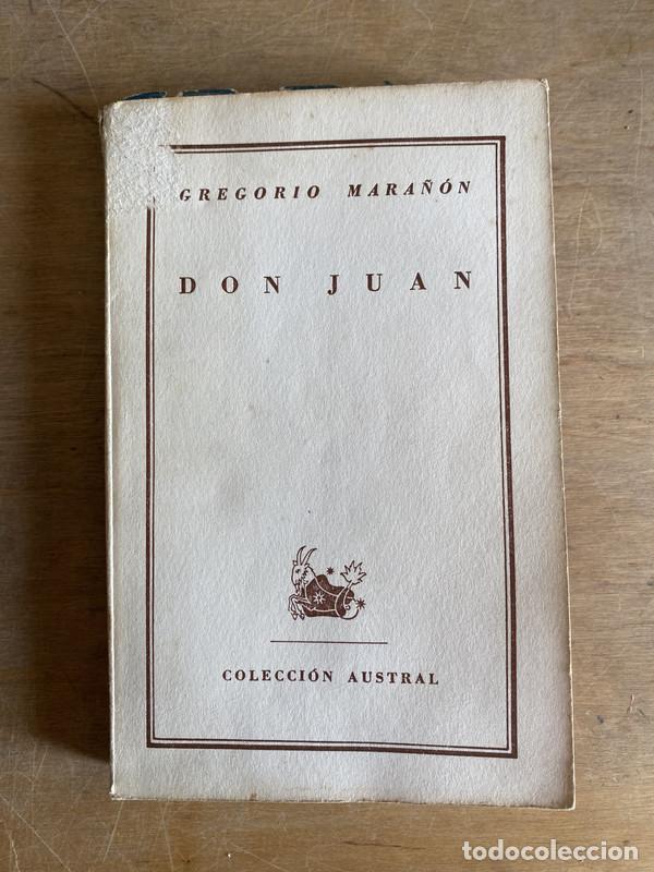 Libros de segunda mano: Don Juan - Mara&ntilde;on Gregorio - Foto 1