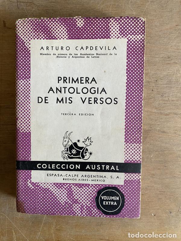 Libros de segunda mano: Primera antologia de mis versos - Capdevila Arturo - Foto 1
