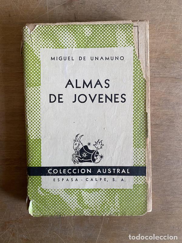 Libros de segunda mano: Almas de jovenes - De Unamuno Miguel - Foto 1