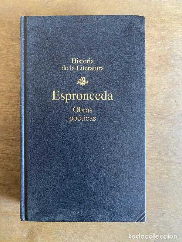 Libros de segunda mano: Obras po&eacute;ticas - Espronceda - Foto 1