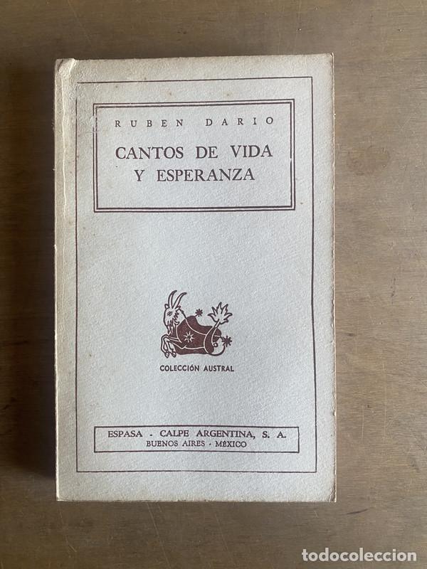 Libros de segunda mano: Cantos de Vida y esperanza - Dario ruben - Foto 1