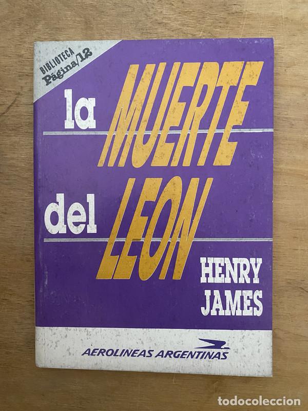 Libros de segunda mano: La muerte del leon - James Henry - Foto 1