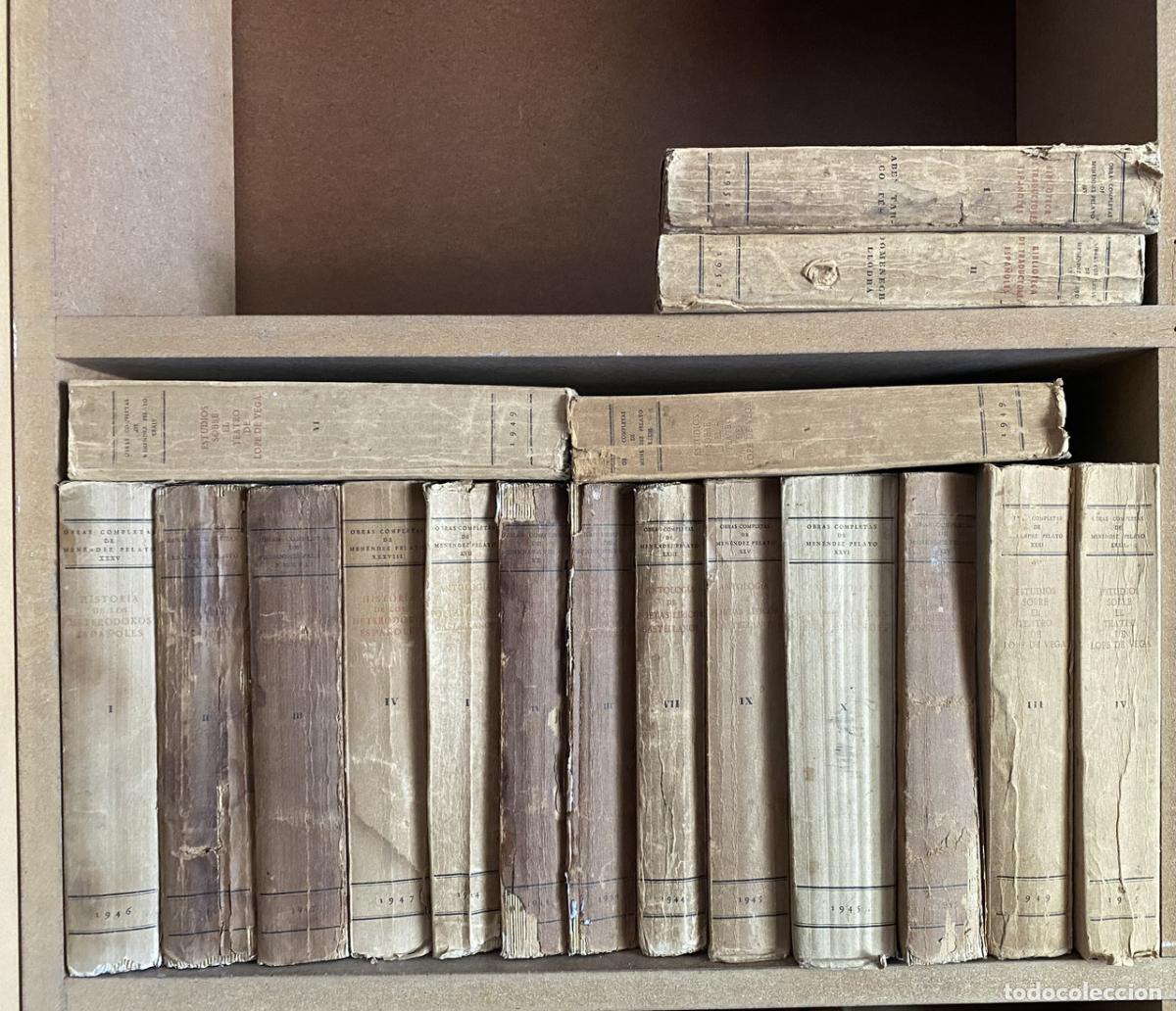 Second hand books: Obras completas - Menendez Pelayo Marcelino