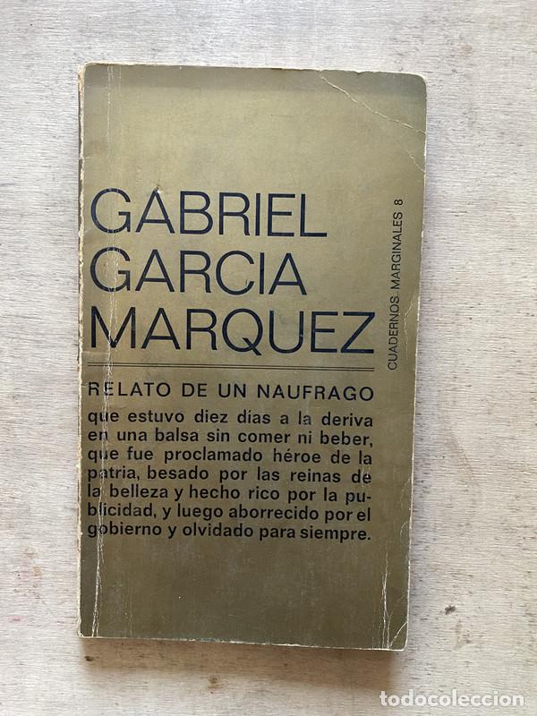 Libros de segunda mano: Relato de un n&aacute;ufrago - Garcia Marquez Gabriel - Foto 1