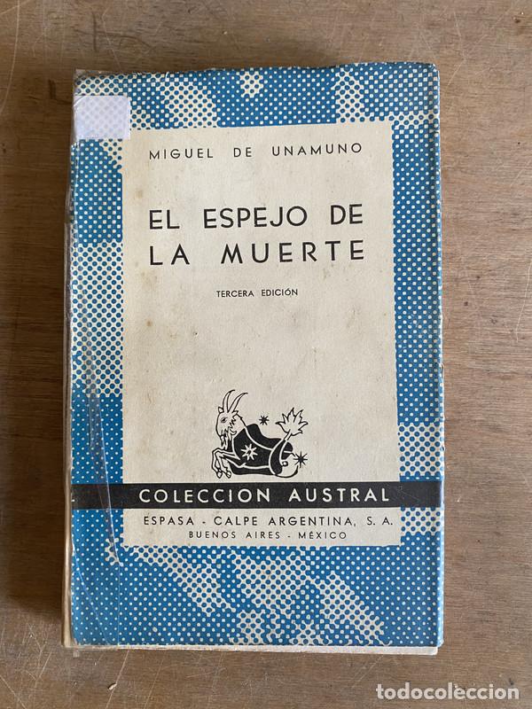Libros de segunda mano: El espejo de la muerto - De Unamuno Miguel - Foto 1