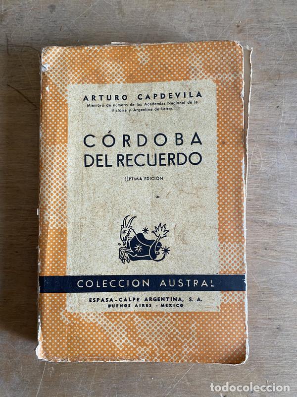 Libros de segunda mano: Cordoba del recuerdo - Capdevila Arturo - Foto 1